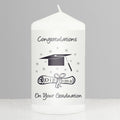 Graduation Pillar Candle - Maker Mark Personalised Gifts