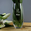 Mum Tapered Bullet Vase - Maker Mark Personalised Gifts