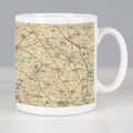Personalised 1896 - 1904 Revised New Map Mug - Maker Mark Personalised Gifts