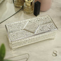 Personalised Antique Silver Plated Jewellery Box - Maker Mark Personalised Gifts