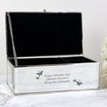 Personalised Butterflies Mirrored Jewellery Box - Maker Mark Personalised Gifts