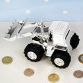 Personalised Digger Money Box - Maker Mark Personalised Gifts