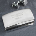 Personalised Engraved Cufflink Box - Maker Mark Personalised Gifts