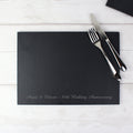 Personalised Engraved Slate Placemat - Maker Mark Personalised Gifts