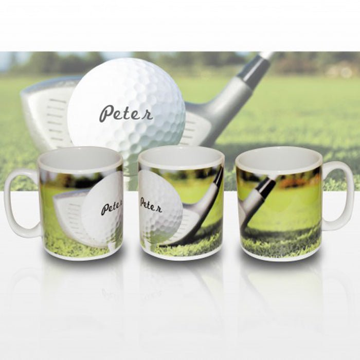 Personalised Golf Ball Mug - Maker Mark Personalised Gifts