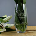 Personalised Life & Love Memorial Vase - Maker Mark Personalised Gifts