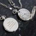 Personalised Pocket Fob Watch - Maker Mark Personalised Gifts