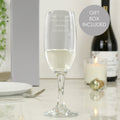 Personalised Traditional Toast Flute - Maker Mark Personalised Gifts