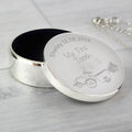Personalised Train My First Tooth Trinket Box - Maker Mark Personalised Gifts